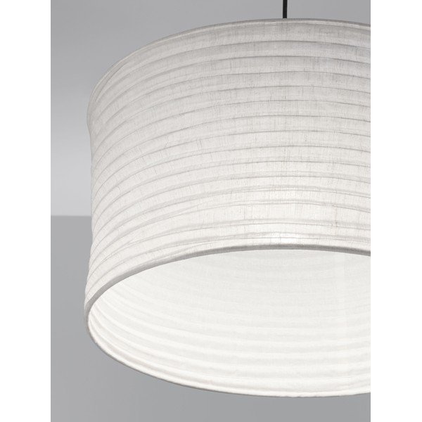 Bijela lanena viseća svjetiljka ø 50 cm Linnet – Nova Luce-image-4