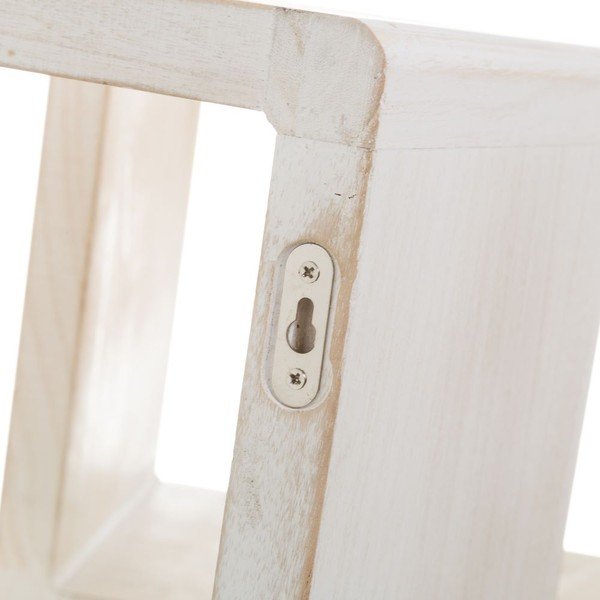 Bijele police u setu 3 kom od masivne paulovnije – Casa Selección-image-1