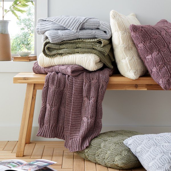 Ukrasna jastučnica 45x45 cm Chunky Marl Knit – Catherine Lansfield-image-4