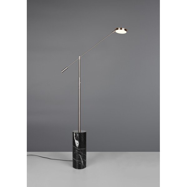 Crna/u srebrnoj boji LED stojeća svjetiljka (visina 145 cm) Fiore – Trio Select-image-1