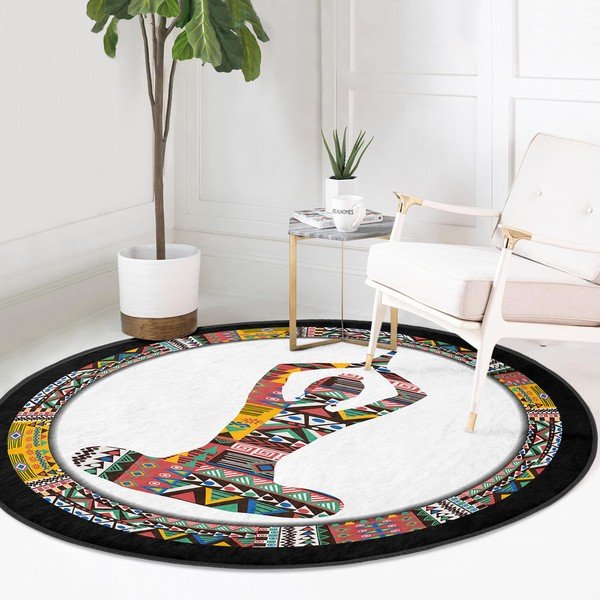 Periv/pogodan za robotski usisavač okrugli tepih ø 80 cm Comfort – Mila Home-image-2