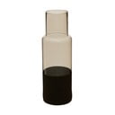Staklena vaza s crnim detaljima Premier Housewares Cova, visina 30 cm