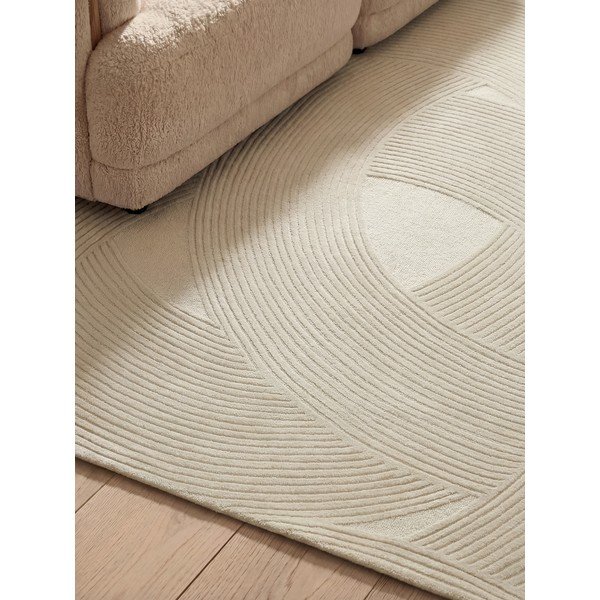 Krem vunen tepih 120x170 cm Kensington Victoria – Ted Baker-image-3