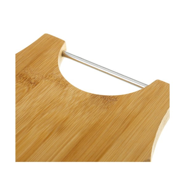 Set od bambusa daska za rezanje i škare za pizzu Casa Selección-image-3