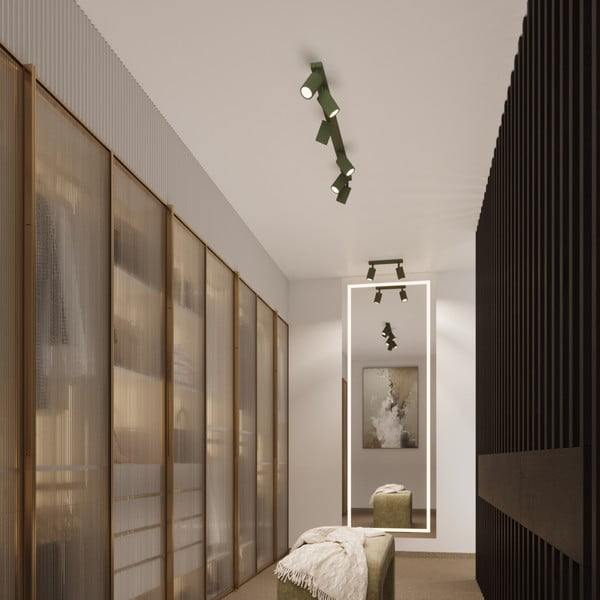 Zeleni reflektor 6,5x30 cm Gleam – Sollux-image-3