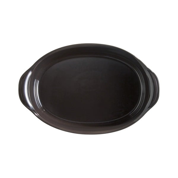 Papar crna ovalna posuda za pečenje Emile Henry, 2,3 l-image-1