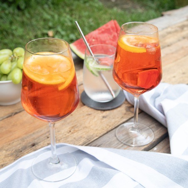 Čaše u setu 6 kom vinske 450 ml Sandra – Orion-image-2