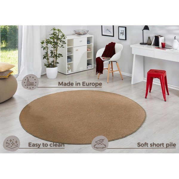 Smeđi okrugli tepih ø 133 cm Fancy – Hanse Home-image-4