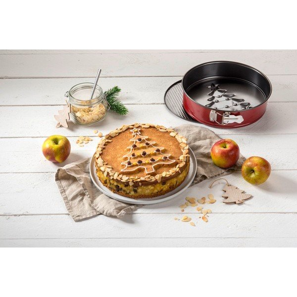 Crveni čelični kalup za tortu Zenker Sparkling Christmas, ø 26 cm-image-1