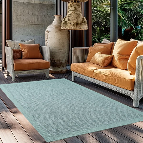 Plavi unutarnji i vanjski tepih 80x150 cm Giza 1410 – Ayyildiz Carpets-image-1