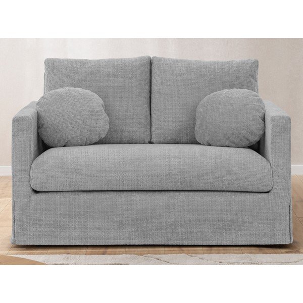 Svijetlo siva sofa 140 cm Paphos – Ropez-image-3
