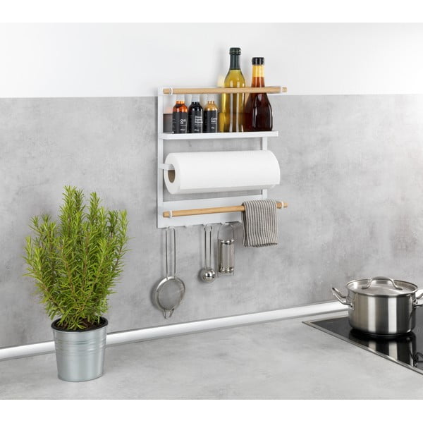 Bijeli zidni kuhinjski organizator Wenko Magna-image-4