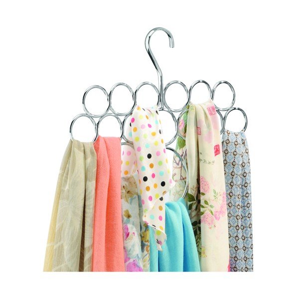 Metal vješalica za šalove i Idesign osi, 25 x 28,5 cm-image-3