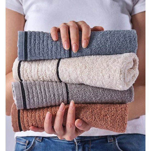 Pamučni ručnici u setu 4 kom 40x70 cm – Mila Home-image-3