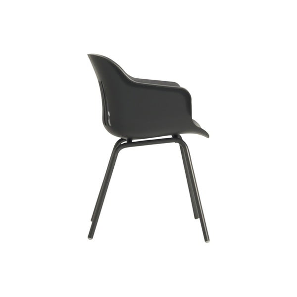 Tamno sive plastične vrtne stolice u setu 2 kom Jill Rondo – Hartman-image-3