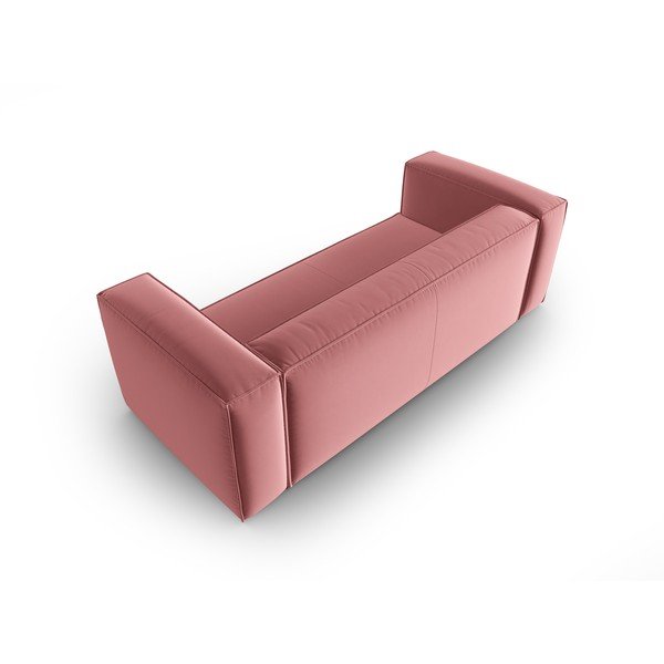 Ružičasta baršunasti sofa 200 cm Mackay – Cosmopolitan Design-image-3