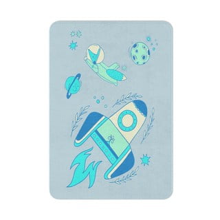 Plavi dječji tepih 100x140 cm Blue Spaceship – Oyo Concept
