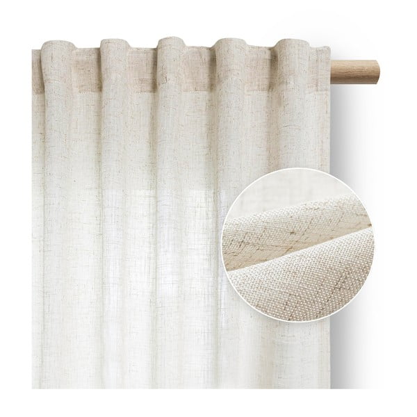 Zavjesa boje slonovače 140x250 cm Velari – Restilo