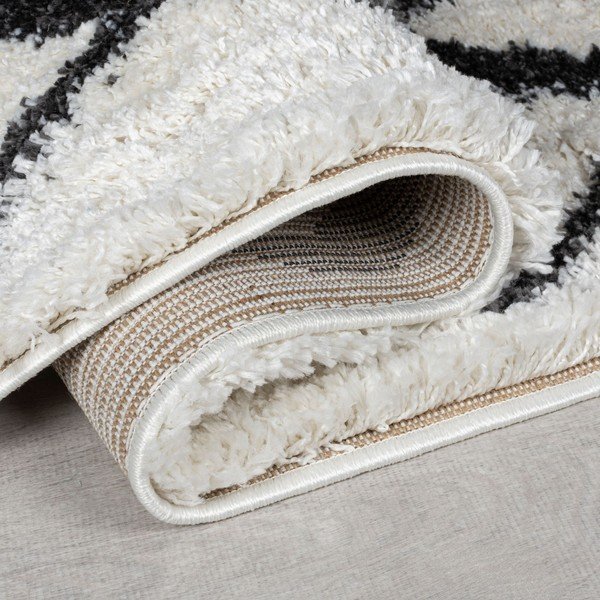 Tepih boje slonovače 120x170 cm Souq Lines – Flair Rugs-image-2