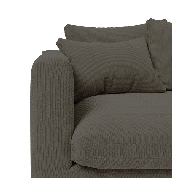 Tamno sivi samt  samt kauč 220 cm Comfy - Scandic-image-3