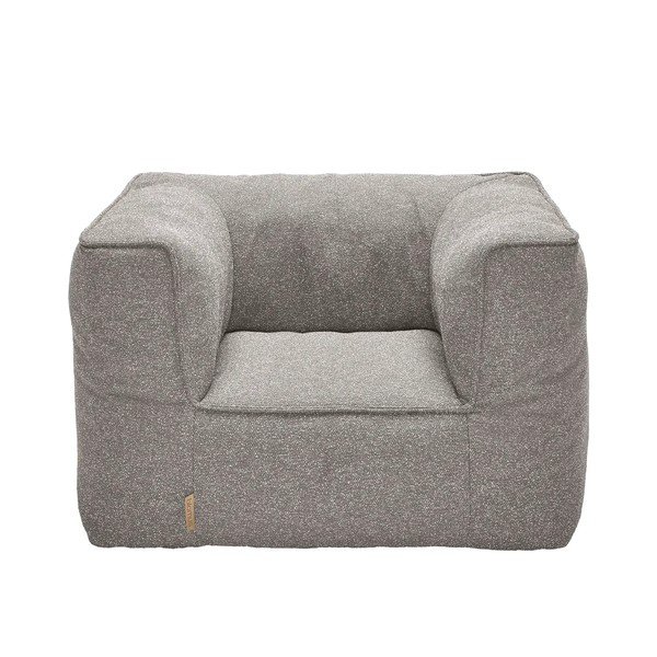 Smeđe-siva podstavljena vrtna fotelja Grow – Blomus