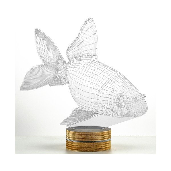 3D riblja Joe stolna lampa-image-2