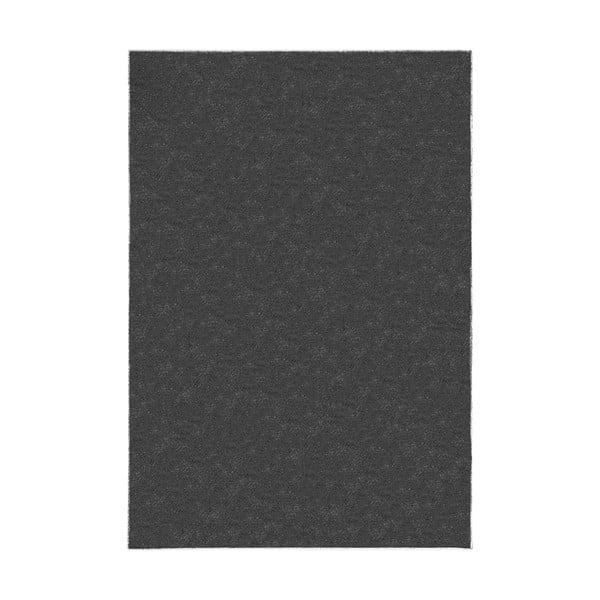 Tamno sivi tepih od recikliranih vlakna 200x290 cm Sheen – Flair Rugs
