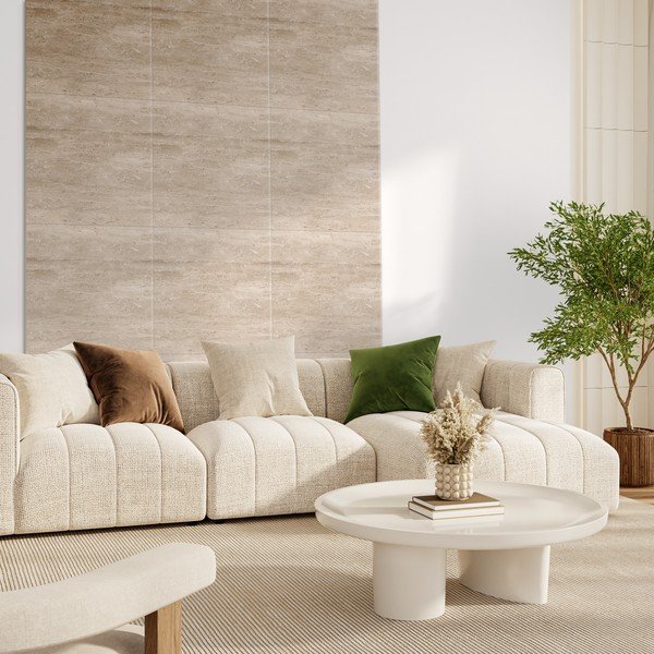 Tekstilni akustični paneli 2 kom 60x60 cm Travertine II – Styler-image-1