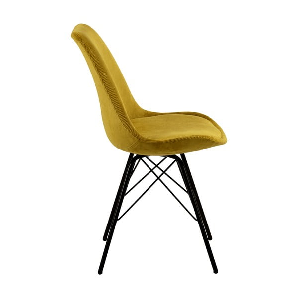 Žuta blagovaonska stolica Eris - Actona-image-3
