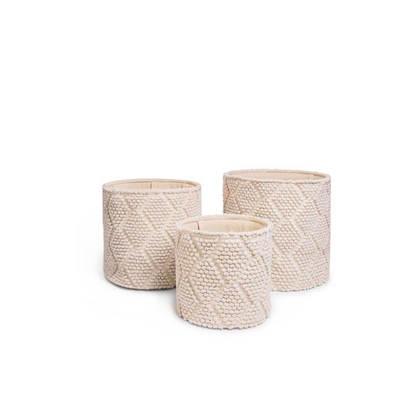 Tekstilne košare u setu 3 kom za skladištenje Pearl  – Bonami Essentials