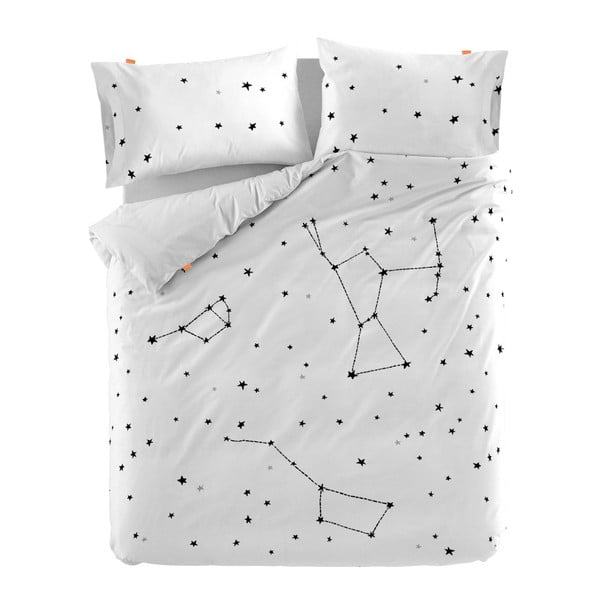 Blanc Constellation pamučna navlaka za poplun, 220 x 240 cm