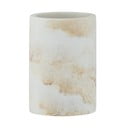 Bijela čašica za četkice za zube od poliresina Odos - Wenko