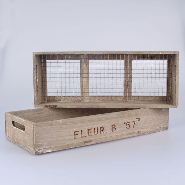 Set od 2 Fleur B57 mrežaste kutije