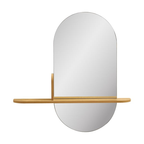 Zidno ogledalo s policom 92x94,5 cm Barco – House Nordic