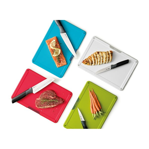 Set noževa za rezanje i držač 10x32 cm Folio Icon Plus – Joseph Joseph-image-3