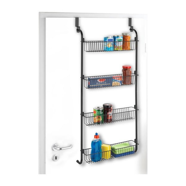 Crni viseći kuhinjski organizator za vrata Wenko-image-4