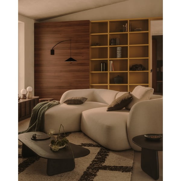 Crna zidna lampa ø 35 cm Kally – Kave Home-image-1