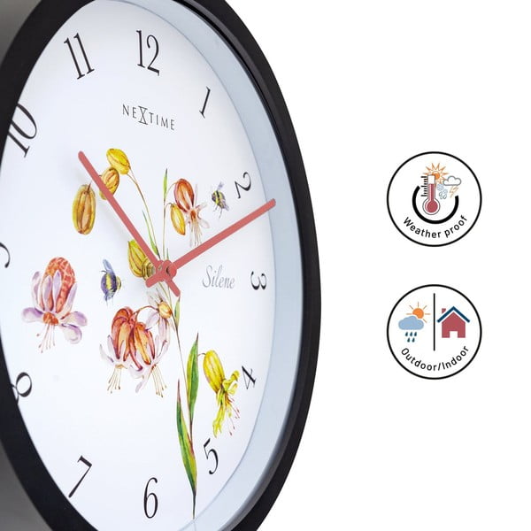 Zidni sat za eksterijer ø 30,5 cm Silene – NeXtime-image-4