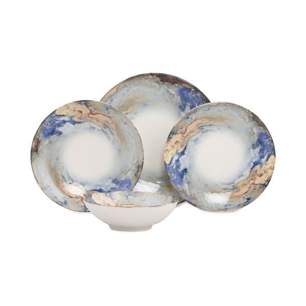 24-dijelni set porculanskog posuđa Güral Porselen Abstract-image-2