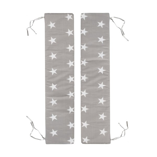 Sivo-bež navlake za dječji vrtni namještaj u kompletu 2 kom 18x90 cm Little Stars – Roba