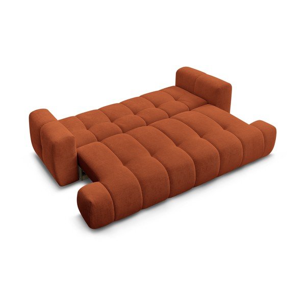 Ciglasta sklopiva/s prostorom za odlaganje sofa 251 cm Fuji – Bobochic Paris-image-4