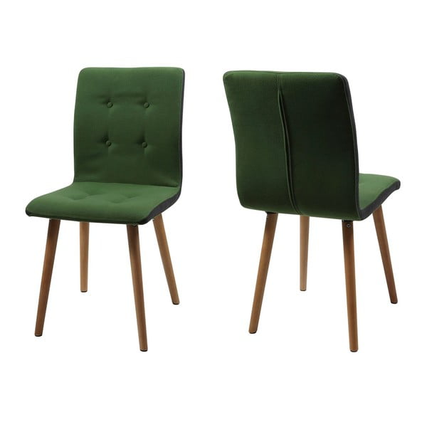 Set od 2 zelene blagovaonske stolice Actona Frida