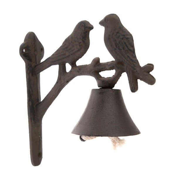Zidno zvono od lijevanog željeza Dakls Birds Rustico