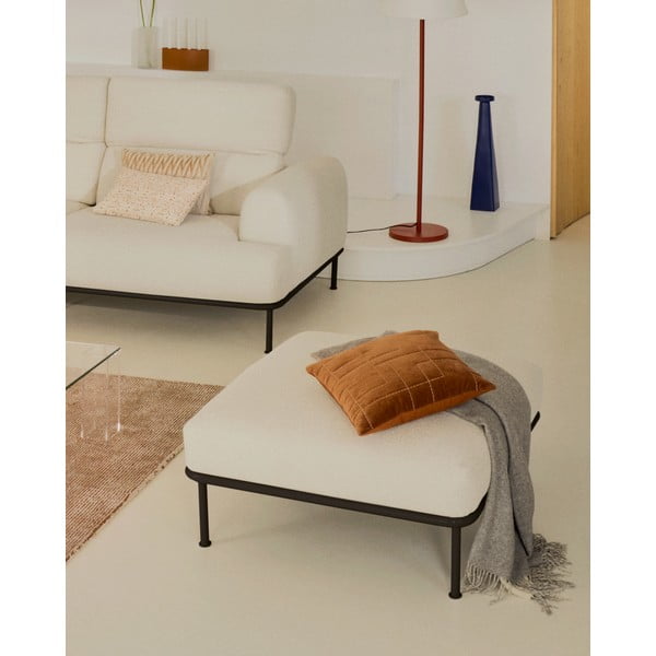 Bež sofa od šenila 234 cm Aurum – Kave Home-image-4