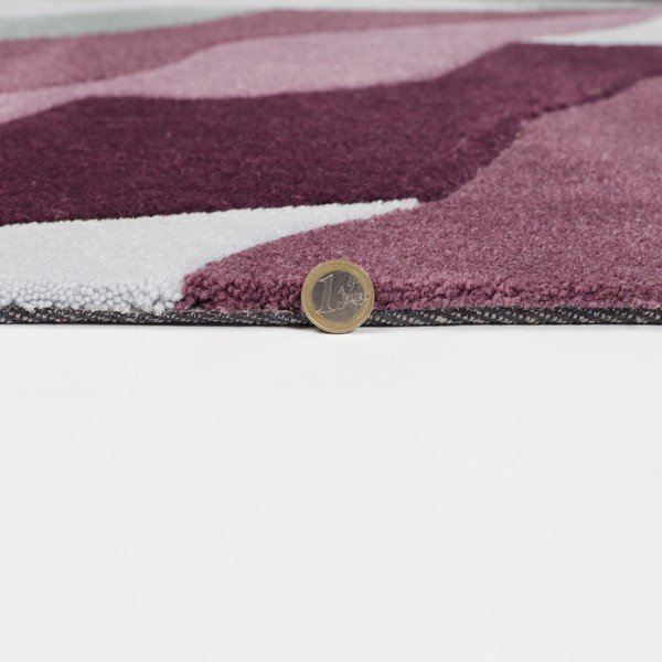 Sivo-ljubičasti tepih Flair Rugs Splinter Purple, 120 x 170 cm-image-1