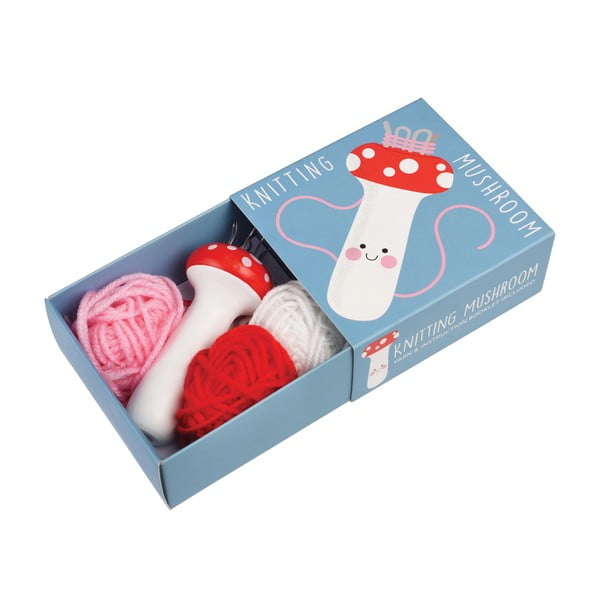 Kreativna igračka Knitting Kit Mushroom – Rex London