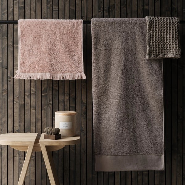 Rozi pamučni ručnici u setu od 2 kom 30x50 cm FRINO - Blomus-image-2