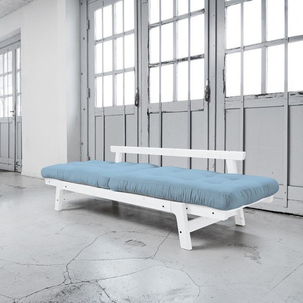Sofa na razvlačenje Karup Step White / Celeste-image-2