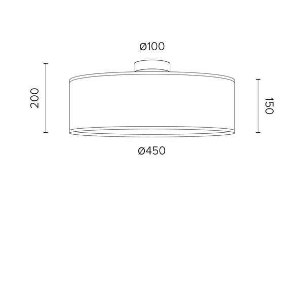 Stropna svjetiljka od trešnjinog furnira Sotto Luce TSURI XL, ø 45 cm-image-2