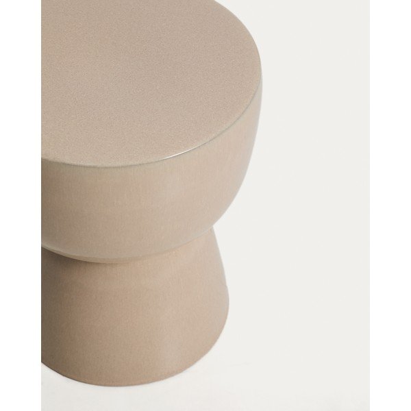 Okrugao vrtni stolić keramički 36x36 cm Mesquida – Kave Home